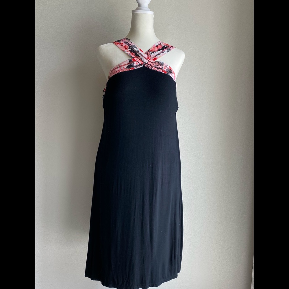 Kenneth Cole High Neck Cover Up Black Size XL